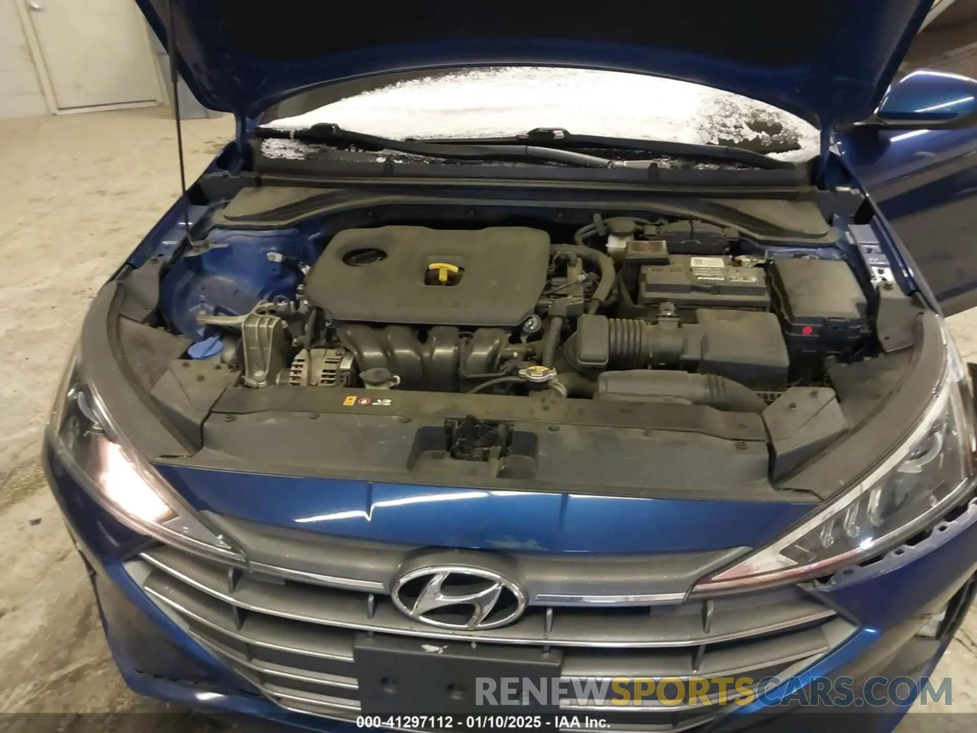 10 Photograph of a damaged car 5NPD84LF6LH566303 HYUNDAI ELANTRA 2020