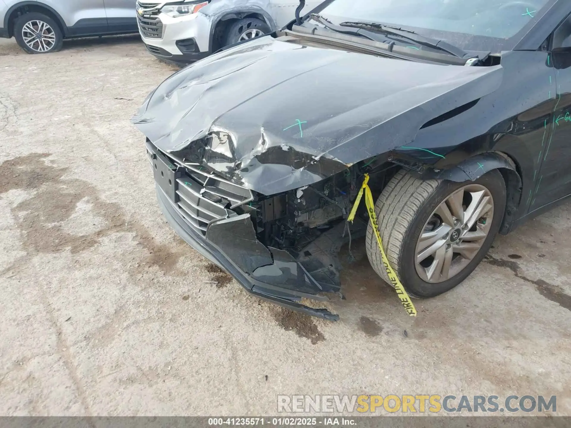 6 Photograph of a damaged car 5NPD84LF6LH568553 HYUNDAI ELANTRA 2020