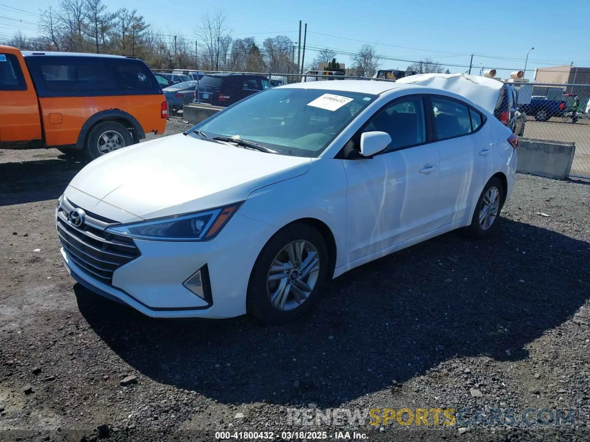 2 Photograph of a damaged car 5NPD84LF6LH570786 HYUNDAI ELANTRA 2020