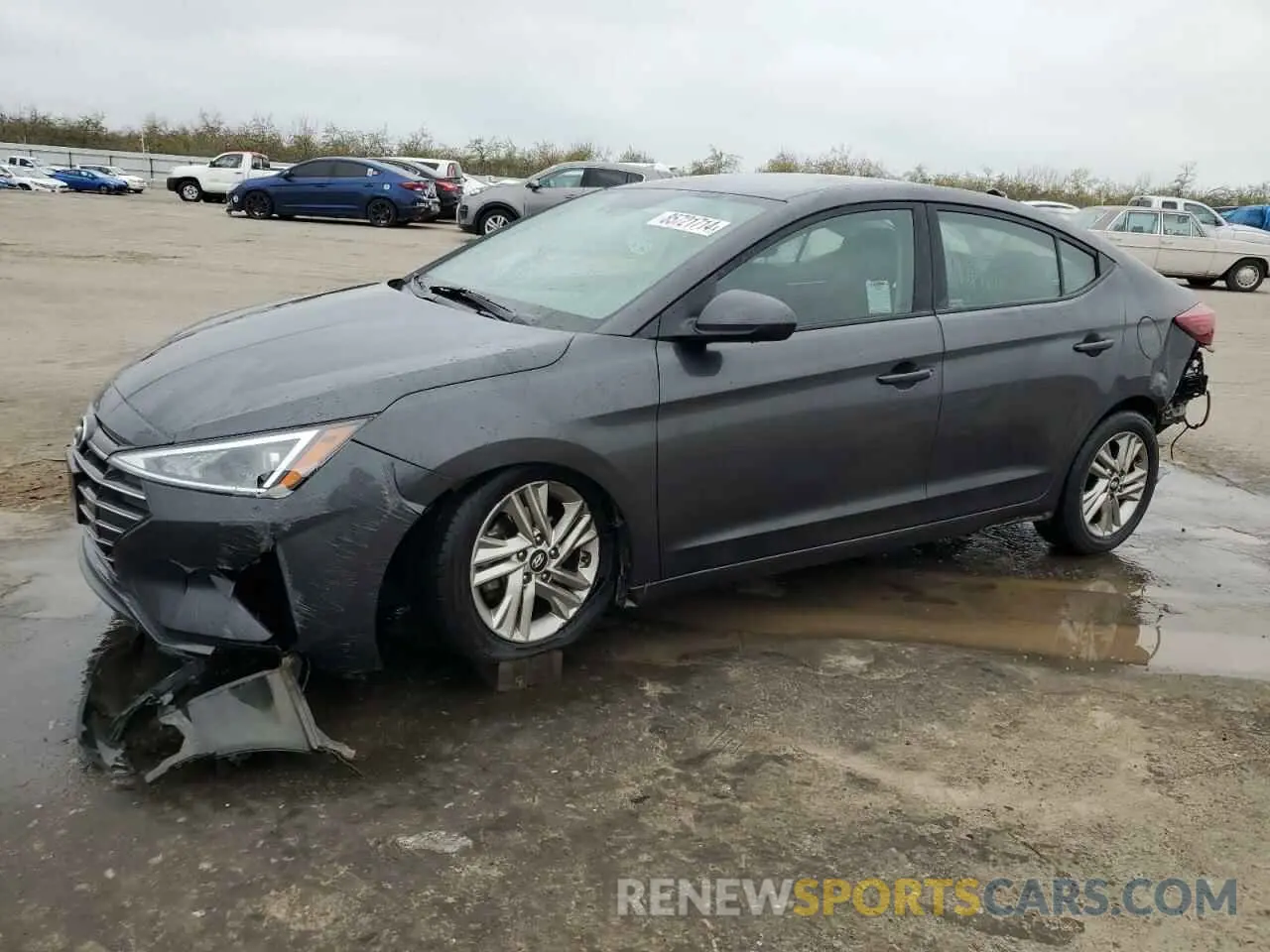 1 Photograph of a damaged car 5NPD84LF6LH571307 HYUNDAI ELANTRA 2020