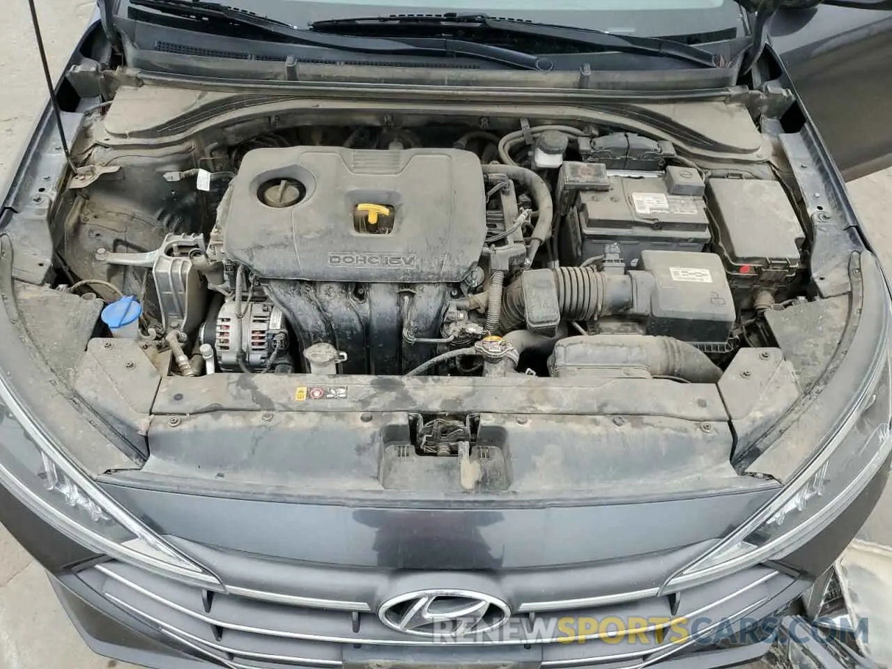 11 Photograph of a damaged car 5NPD84LF6LH571307 HYUNDAI ELANTRA 2020