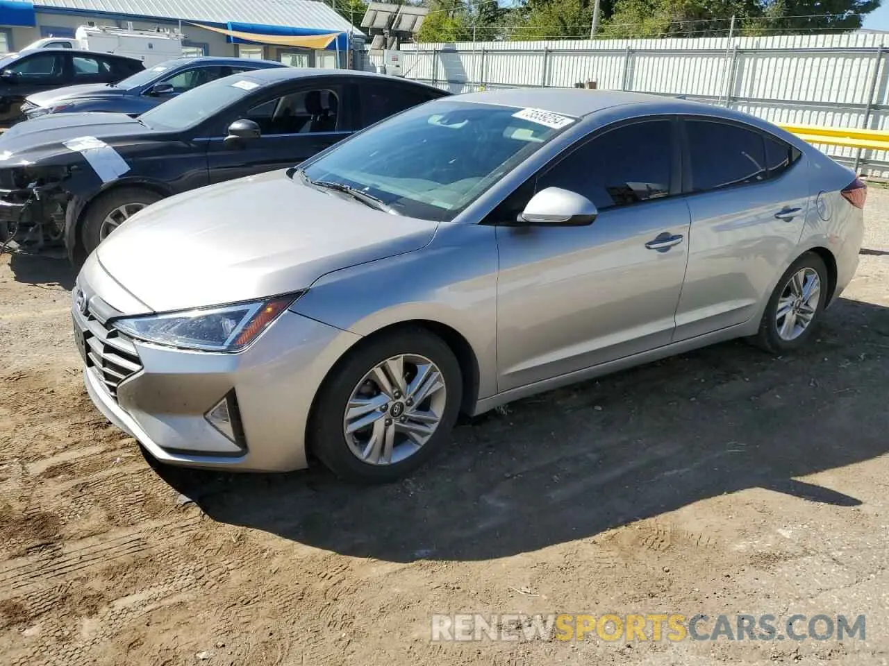 1 Photograph of a damaged car 5NPD84LF6LH578242 HYUNDAI ELANTRA 2020