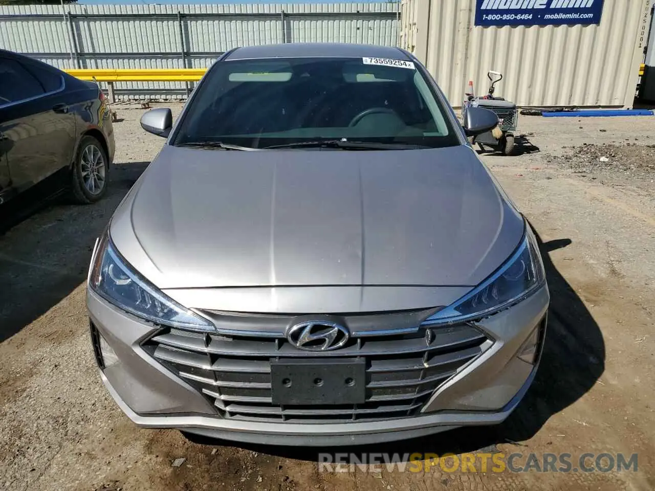 5 Photograph of a damaged car 5NPD84LF6LH578242 HYUNDAI ELANTRA 2020