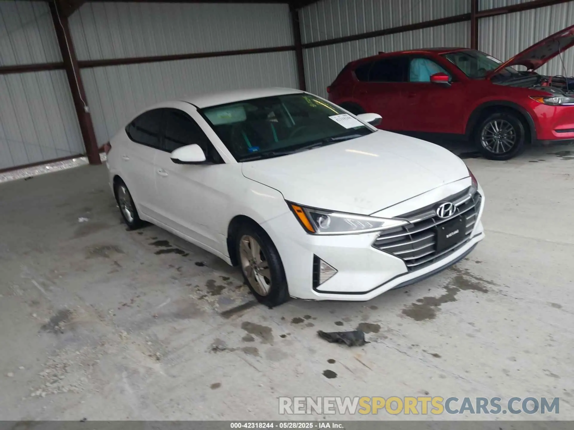 1 Photograph of a damaged car 5NPD84LF6LH578418 HYUNDAI ELANTRA 2020