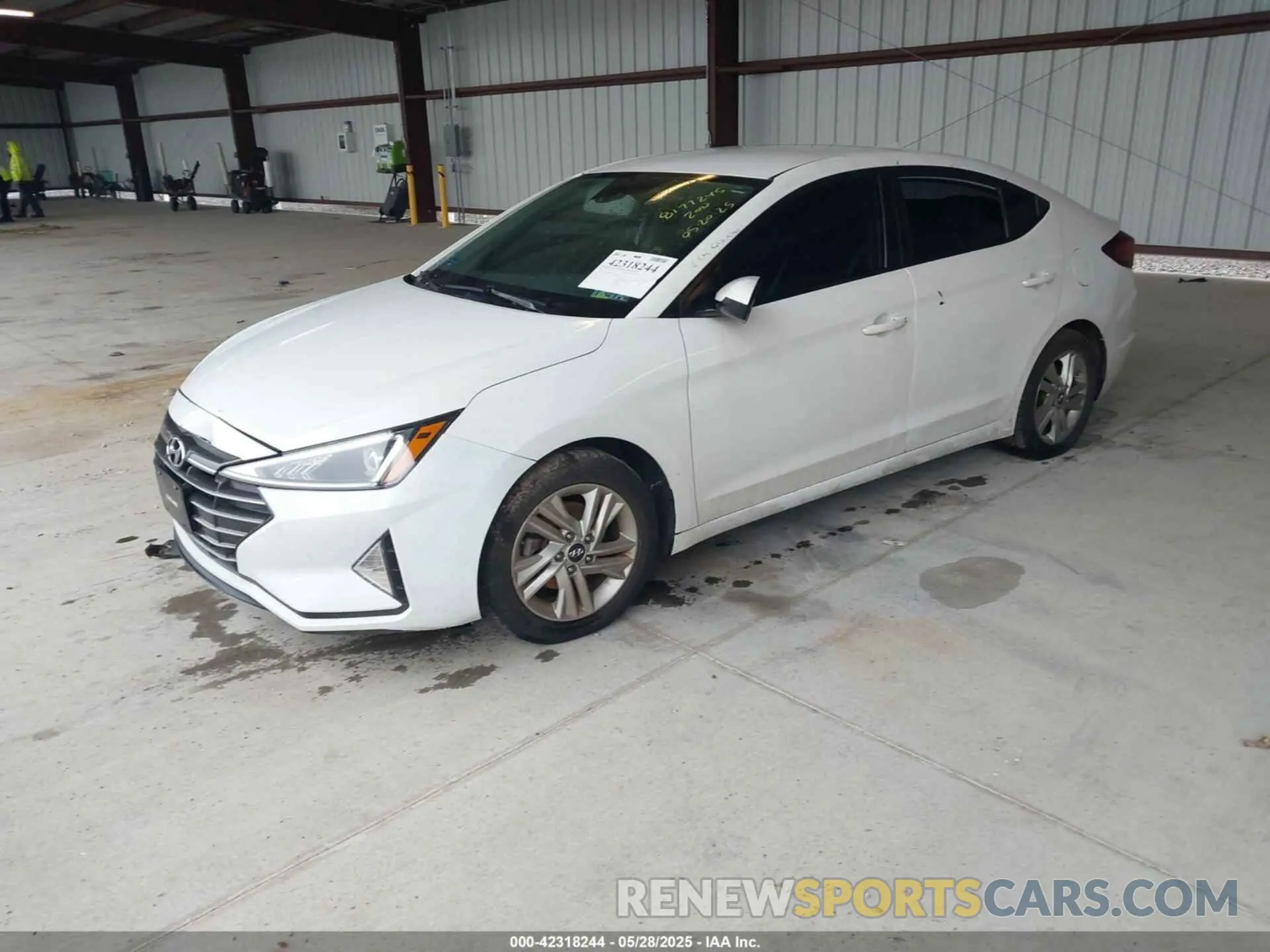 2 Photograph of a damaged car 5NPD84LF6LH578418 HYUNDAI ELANTRA 2020