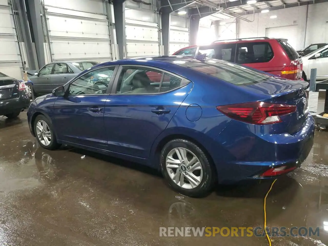 2 Photograph of a damaged car 5NPD84LF6LH579343 HYUNDAI ELANTRA 2020