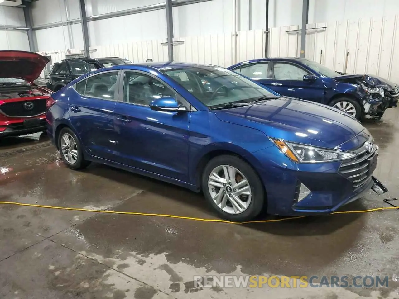 4 Photograph of a damaged car 5NPD84LF6LH579343 HYUNDAI ELANTRA 2020