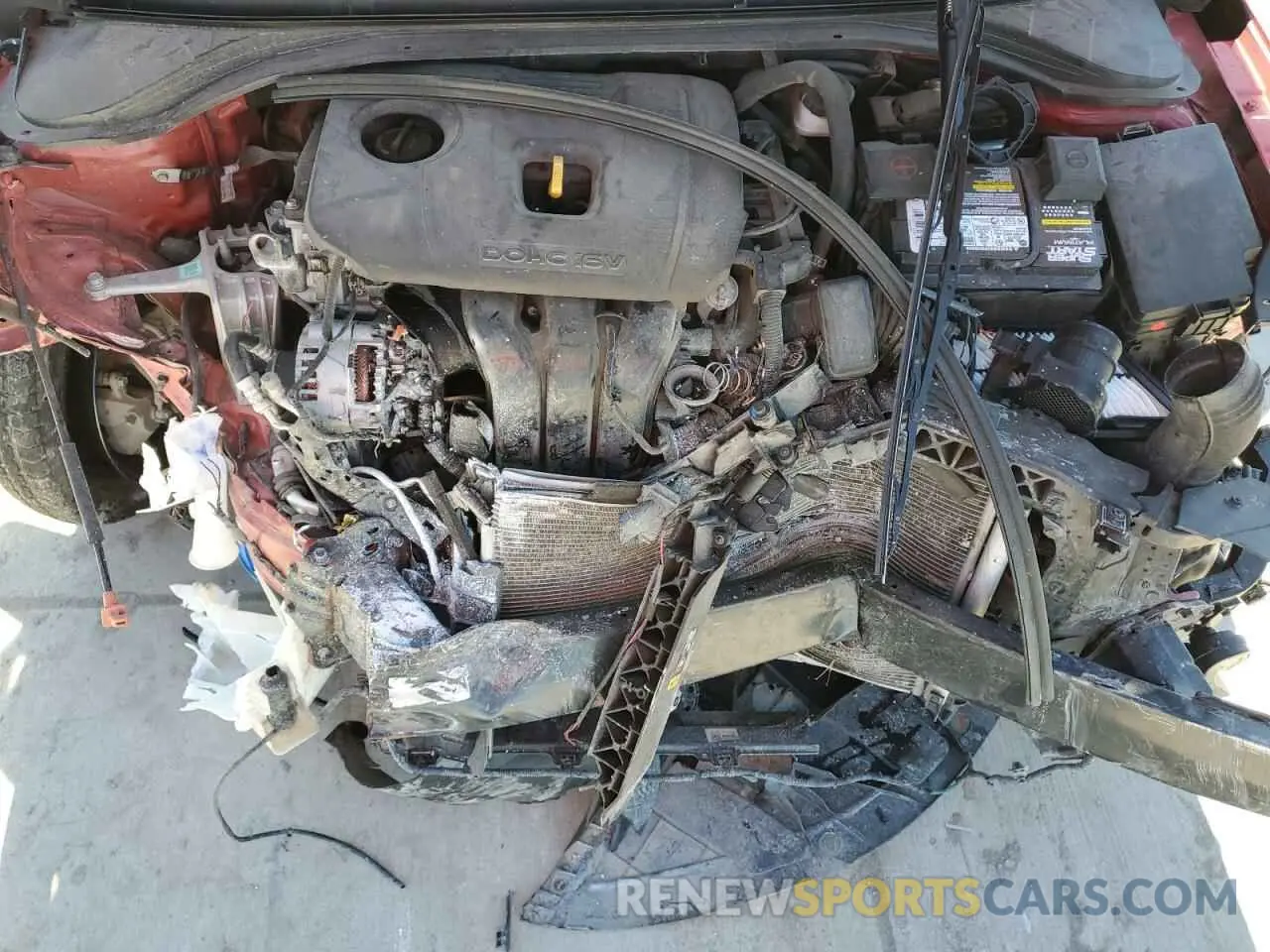 11 Photograph of a damaged car 5NPD84LF6LH580136 HYUNDAI ELANTRA 2020
