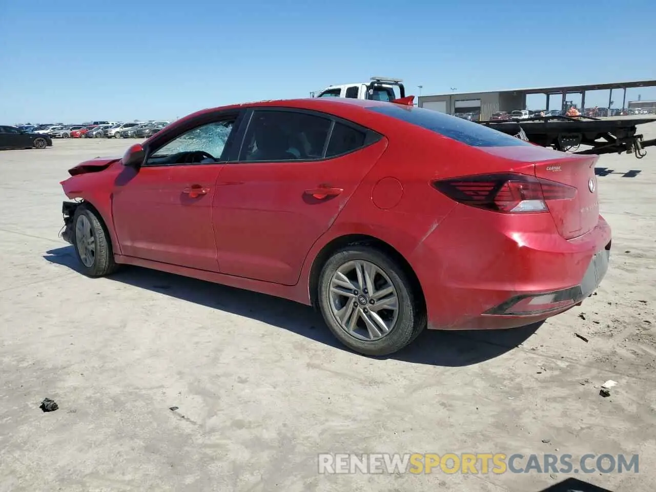 2 Photograph of a damaged car 5NPD84LF6LH580136 HYUNDAI ELANTRA 2020