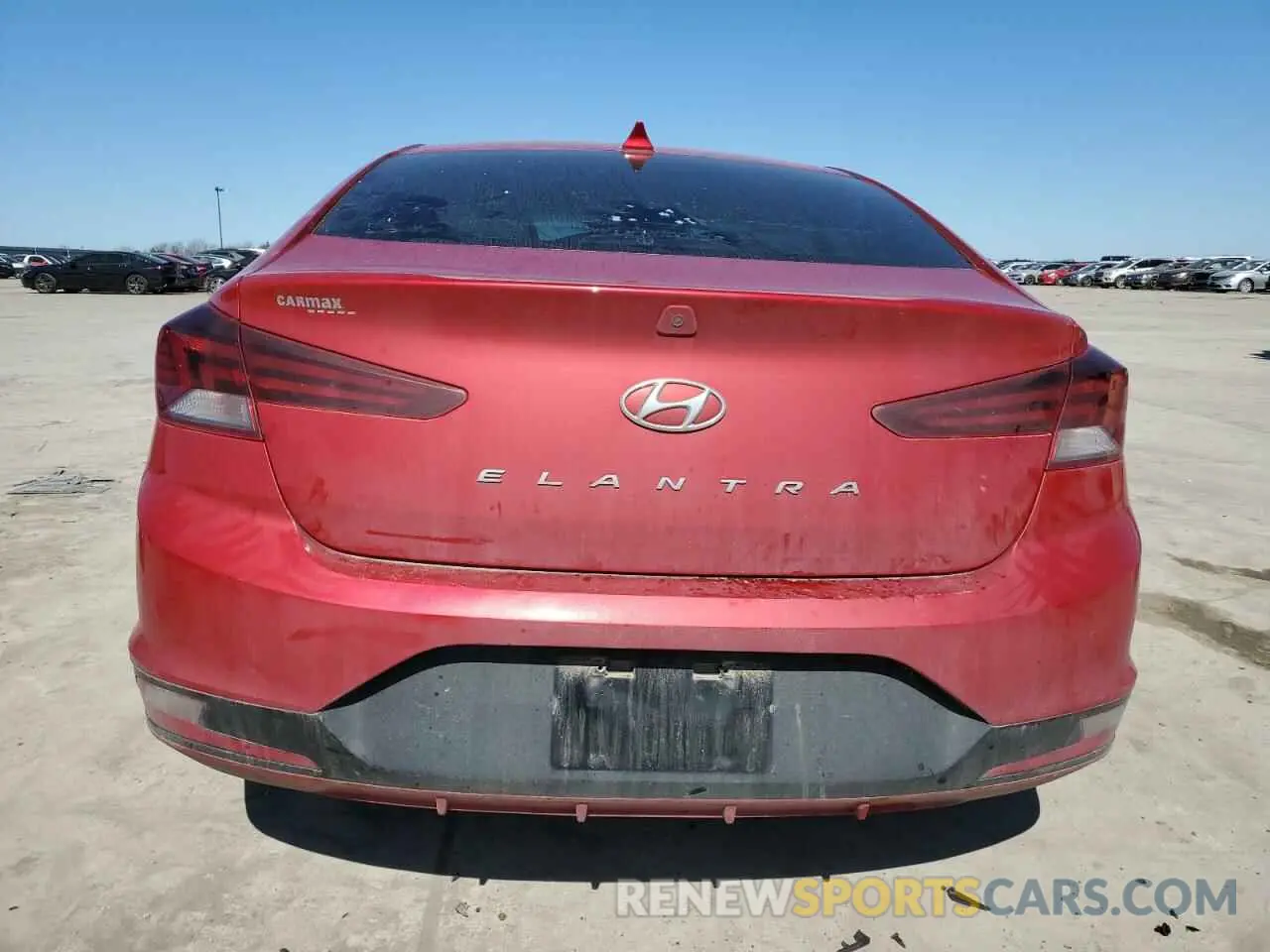 6 Photograph of a damaged car 5NPD84LF6LH580136 HYUNDAI ELANTRA 2020