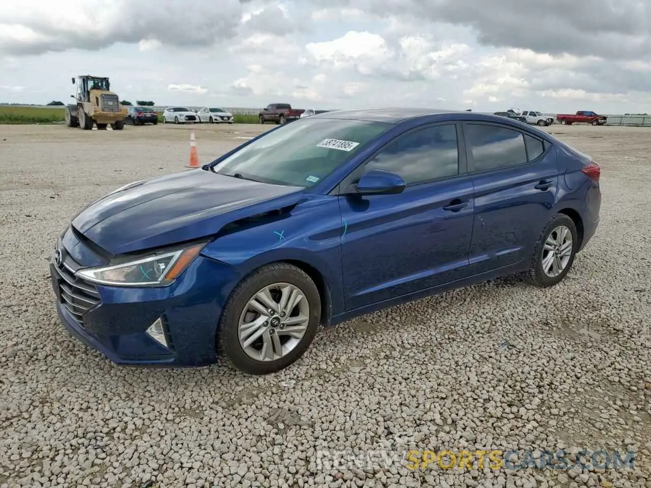 1 Photograph of a damaged car 5NPD84LF6LH580170 HYUNDAI ELANTRA 2020