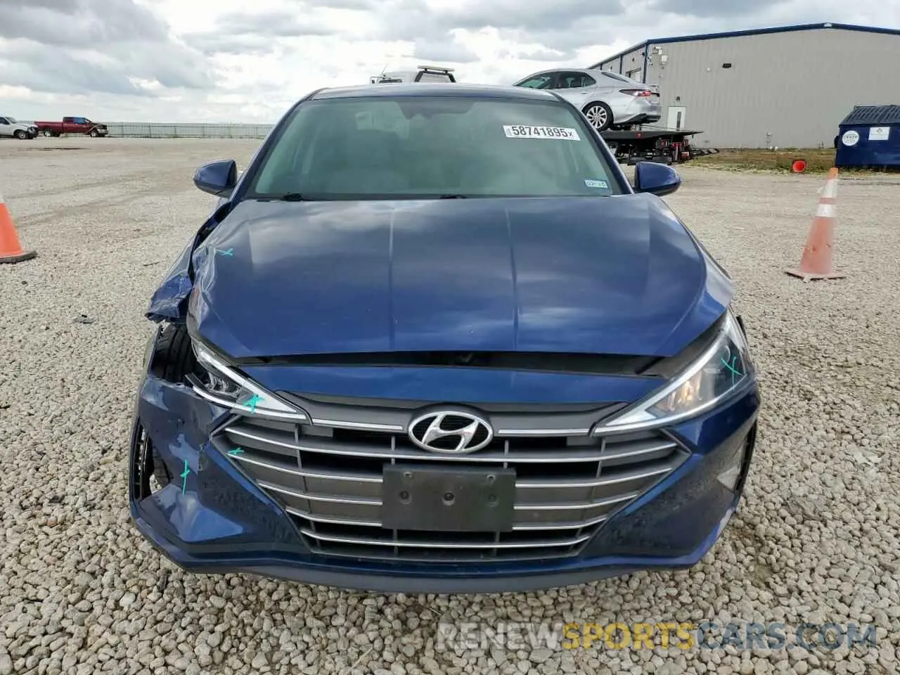 5 Photograph of a damaged car 5NPD84LF6LH580170 HYUNDAI ELANTRA 2020