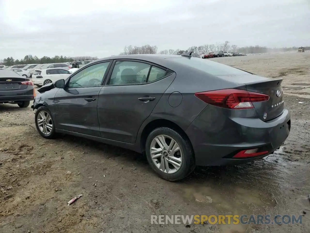 2 Photograph of a damaged car 5NPD84LF6LH581058 HYUNDAI ELANTRA 2020