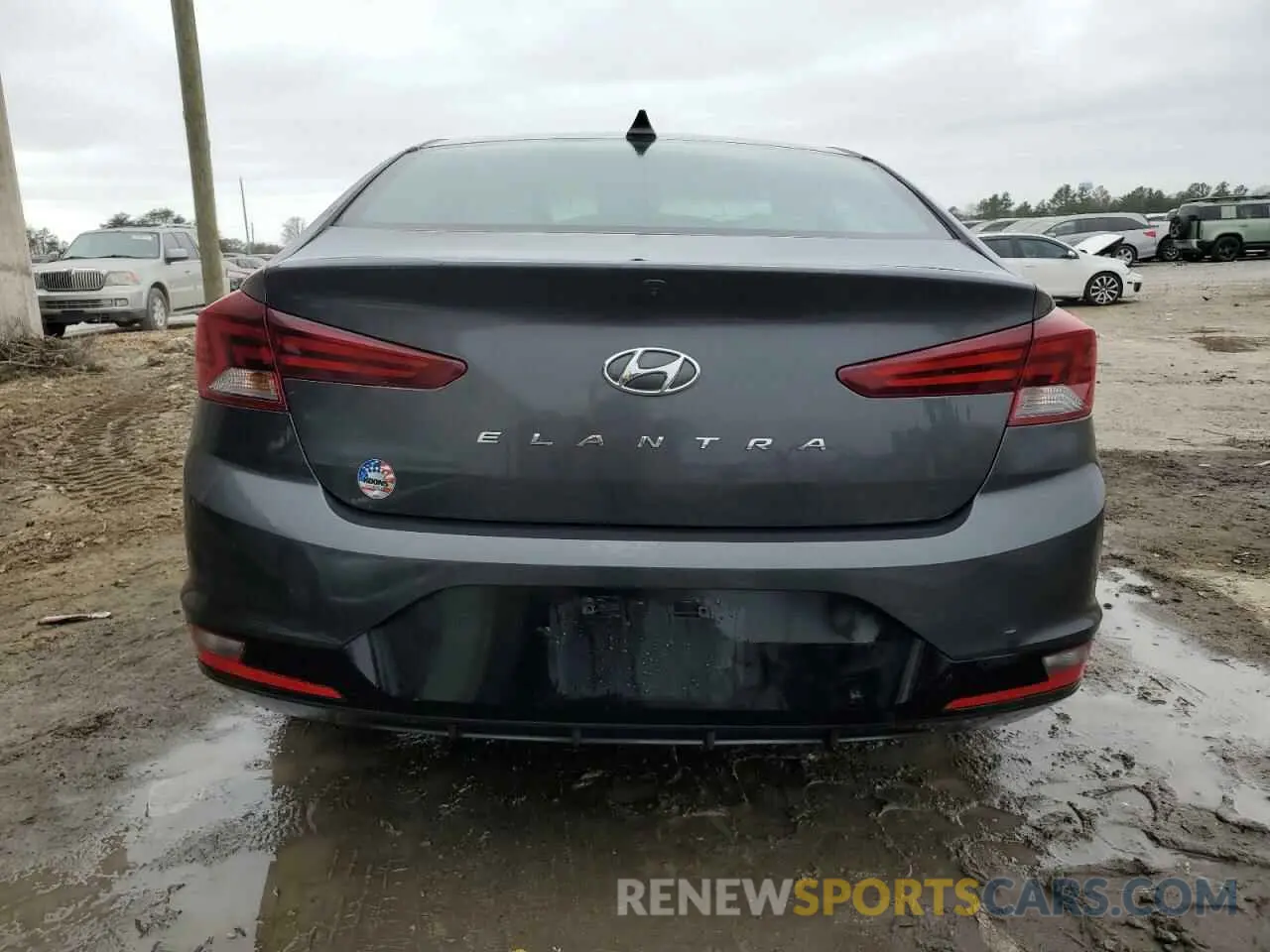 6 Photograph of a damaged car 5NPD84LF6LH581058 HYUNDAI ELANTRA 2020