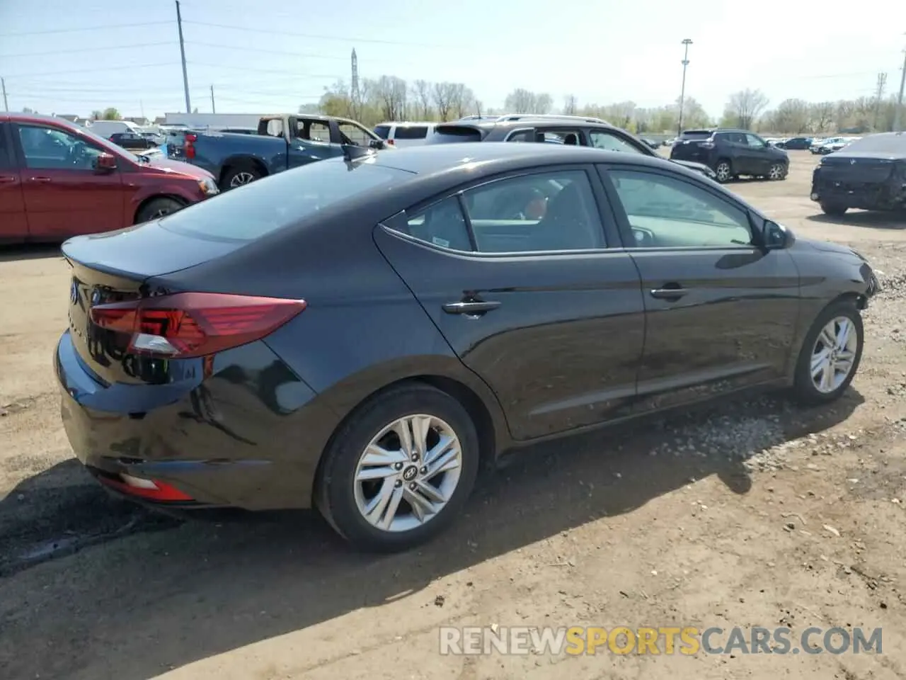 3 Photograph of a damaged car 5NPD84LF6LH582114 HYUNDAI ELANTRA 2020