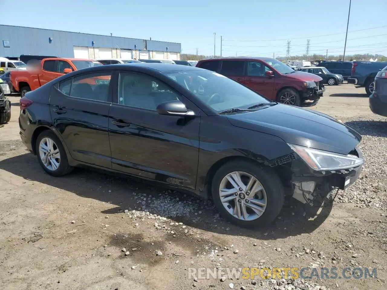 4 Photograph of a damaged car 5NPD84LF6LH582114 HYUNDAI ELANTRA 2020