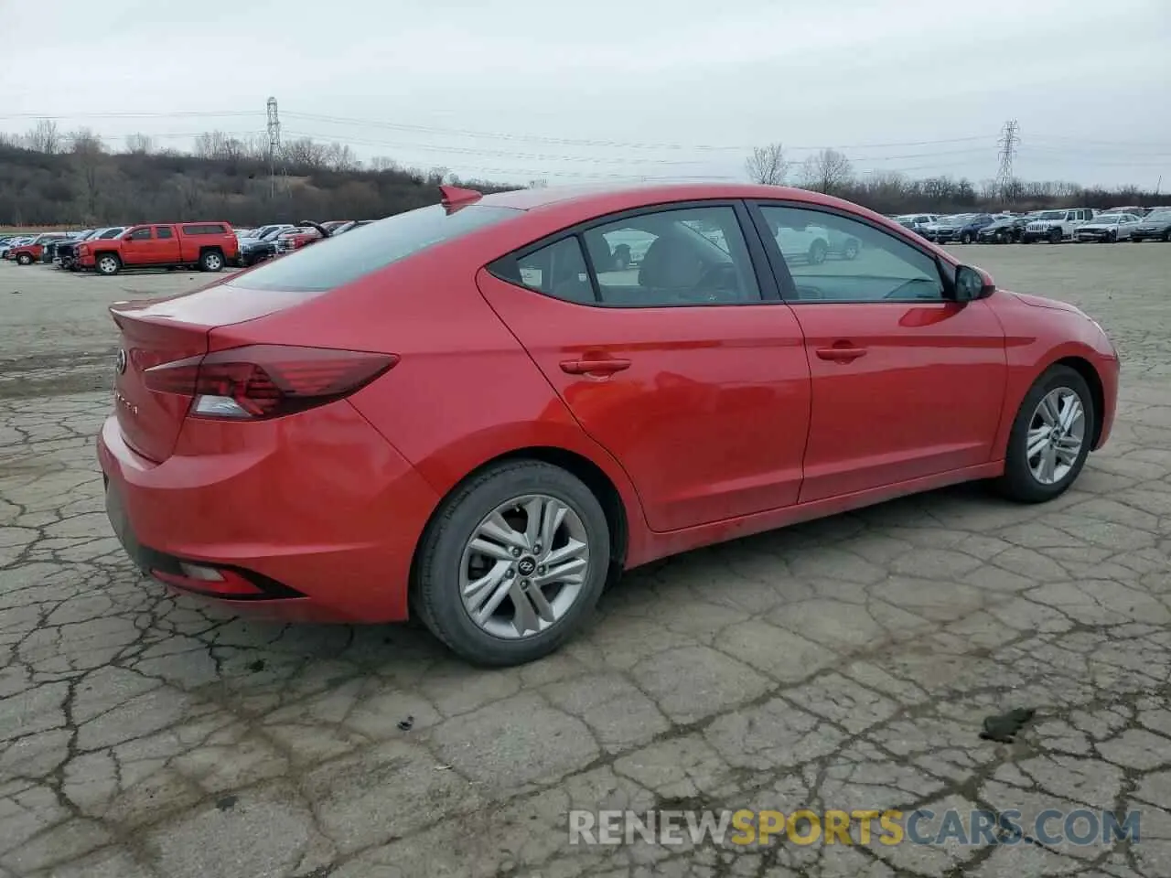 3 Photograph of a damaged car 5NPD84LF6LH583120 HYUNDAI ELANTRA 2020