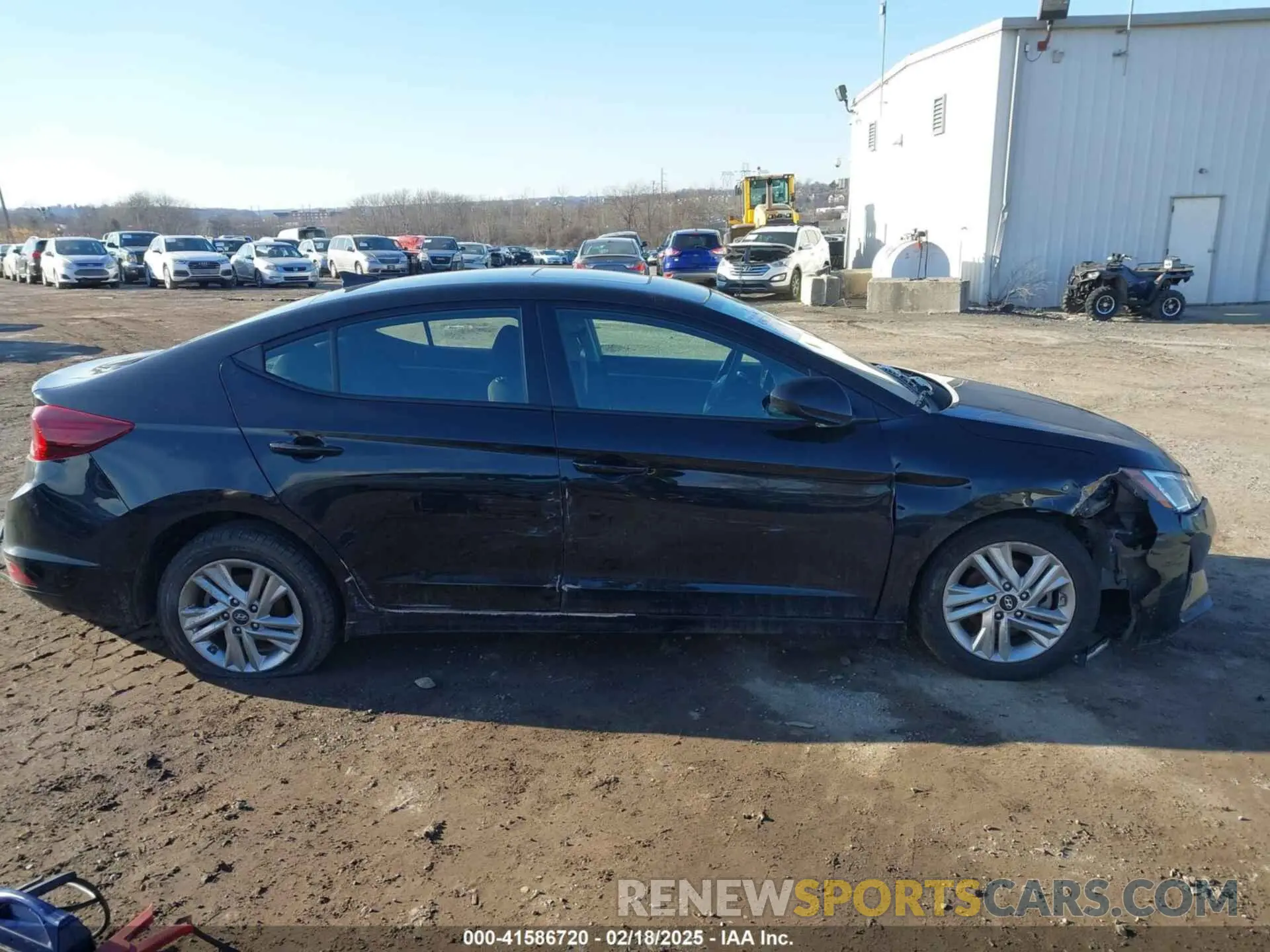 13 Photograph of a damaged car 5NPD84LF6LH591640 HYUNDAI ELANTRA 2020
