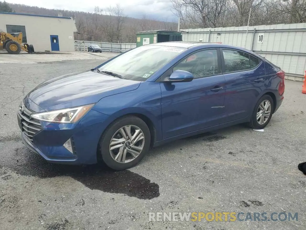 1 Photograph of a damaged car 5NPD84LF6LH597423 HYUNDAI ELANTRA 2020