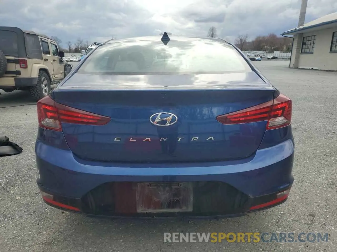6 Photograph of a damaged car 5NPD84LF6LH597423 HYUNDAI ELANTRA 2020