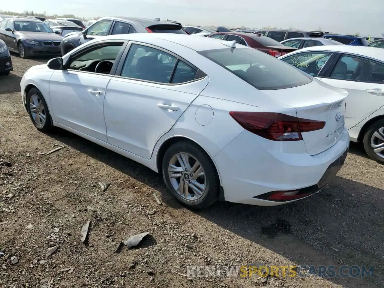 2 Photograph of a damaged car 5NPD84LF6LH601339 HYUNDAI ELANTRA 2020