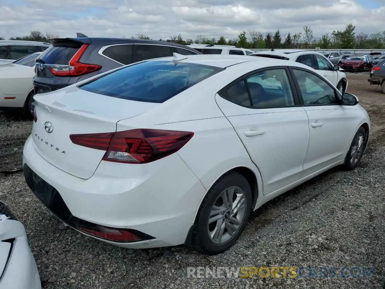 3 Photograph of a damaged car 5NPD84LF6LH601339 HYUNDAI ELANTRA 2020