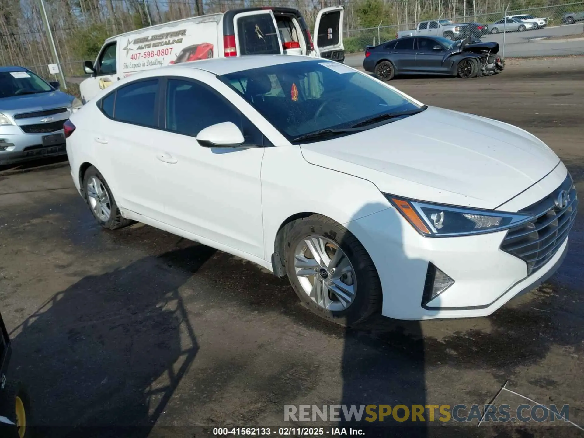 1 Photograph of a damaged car 5NPD84LF6LH605097 HYUNDAI ELANTRA 2020