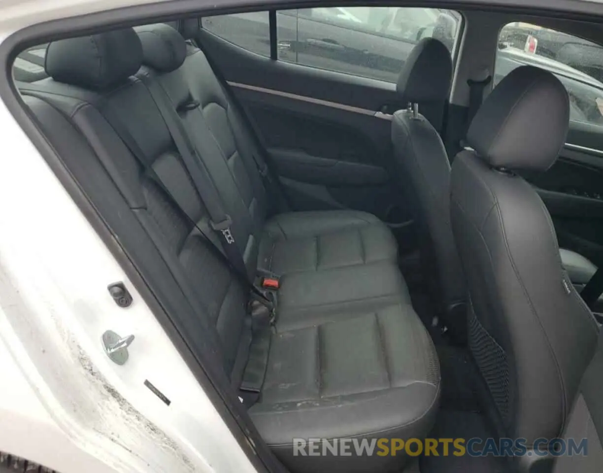 10 Photograph of a damaged car 5NPD84LF6LH627794 HYUNDAI ELANTRA 2020