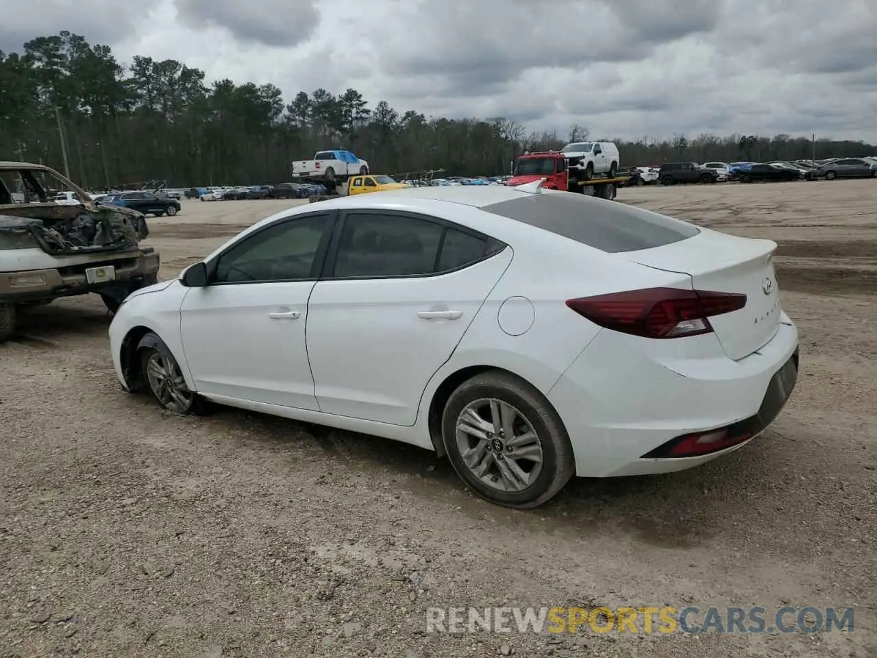 2 Photograph of a damaged car 5NPD84LF7LH505798 HYUNDAI ELANTRA 2020