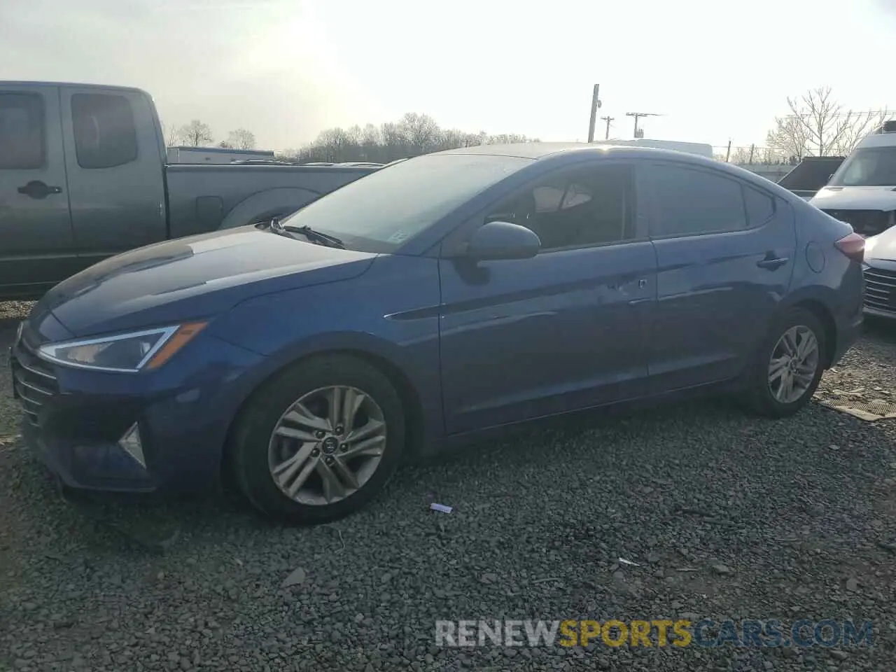 1 Photograph of a damaged car 5NPD84LF7LH512783 HYUNDAI ELANTRA 2020