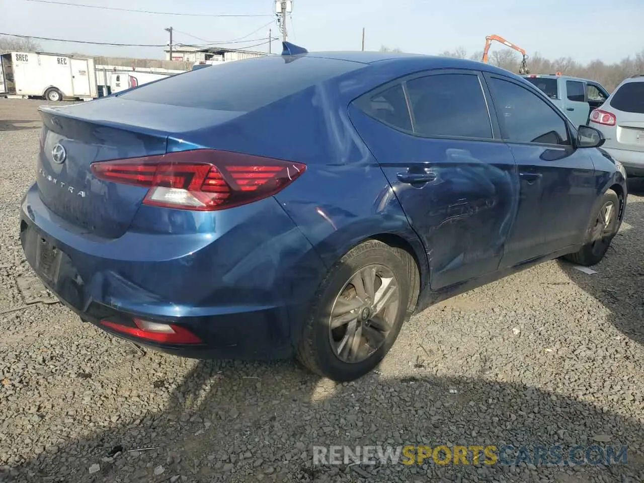 3 Photograph of a damaged car 5NPD84LF7LH512783 HYUNDAI ELANTRA 2020