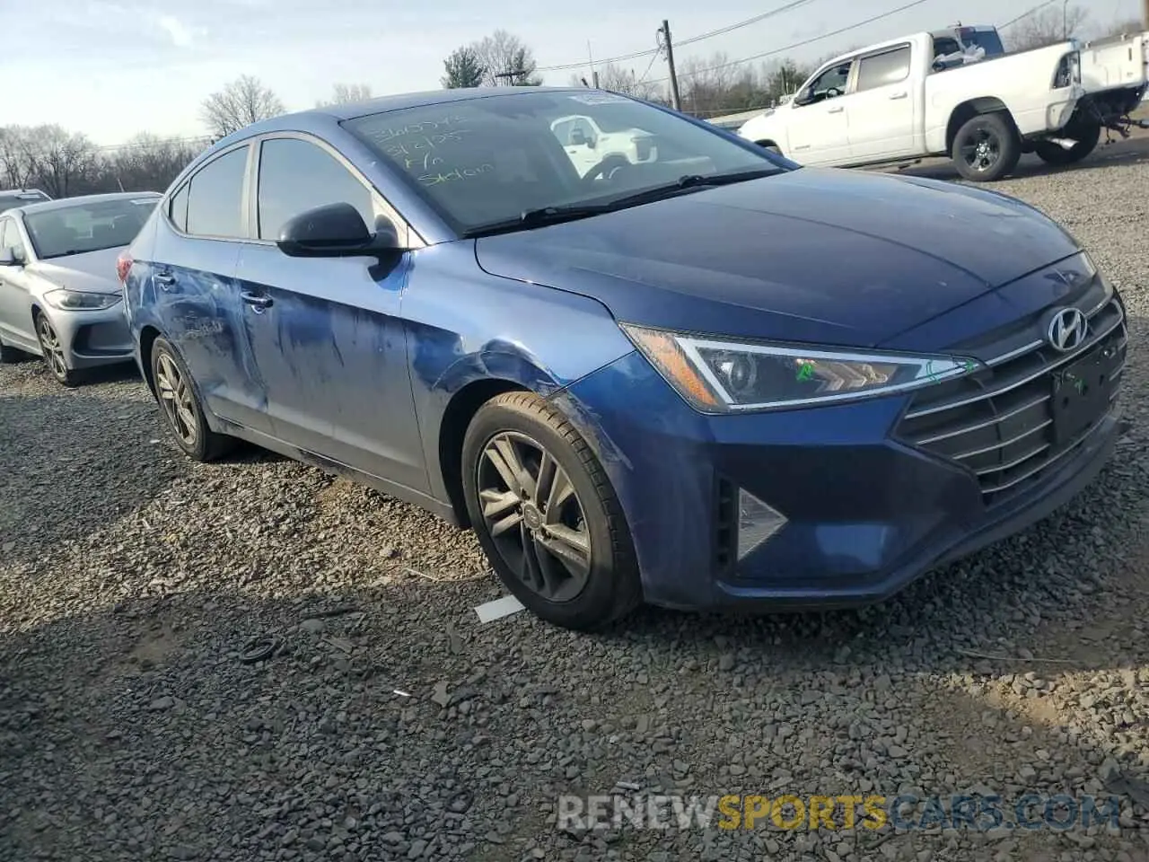 4 Photograph of a damaged car 5NPD84LF7LH512783 HYUNDAI ELANTRA 2020