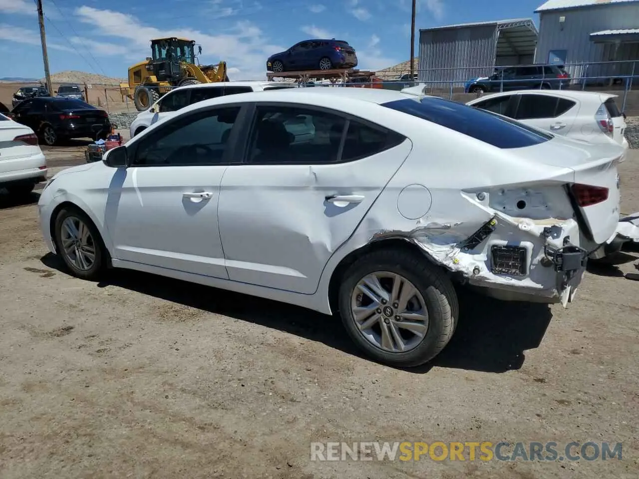 2 Photograph of a damaged car 5NPD84LF7LH521418 HYUNDAI ELANTRA 2020