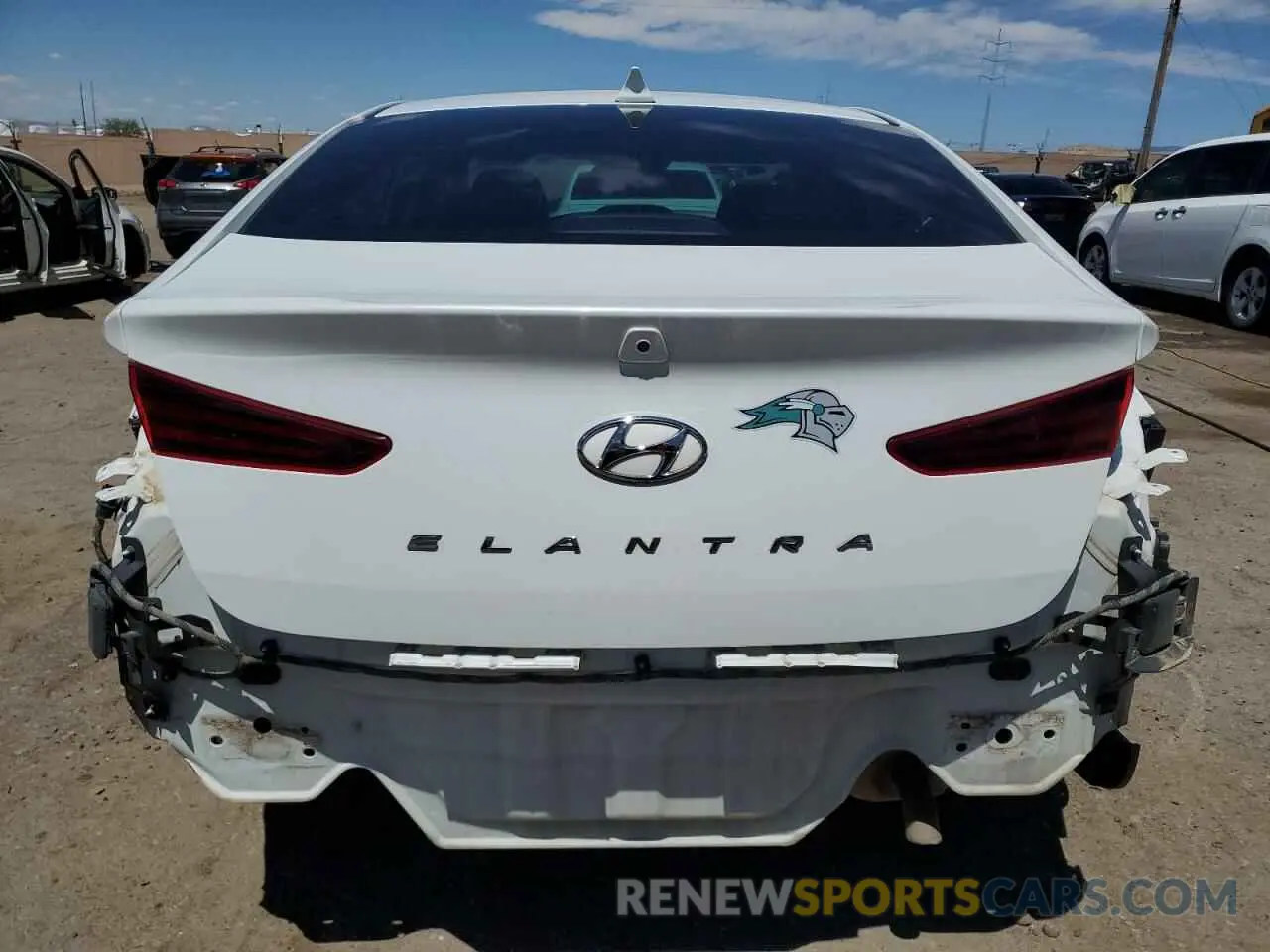 6 Photograph of a damaged car 5NPD84LF7LH521418 HYUNDAI ELANTRA 2020