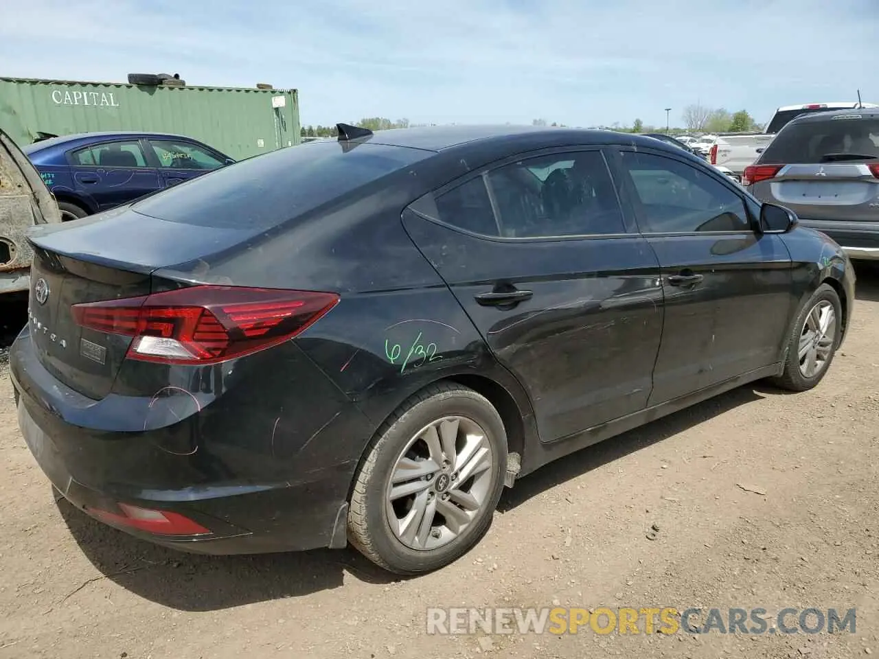 3 Photograph of a damaged car 5NPD84LF7LH521855 HYUNDAI ELANTRA 2020