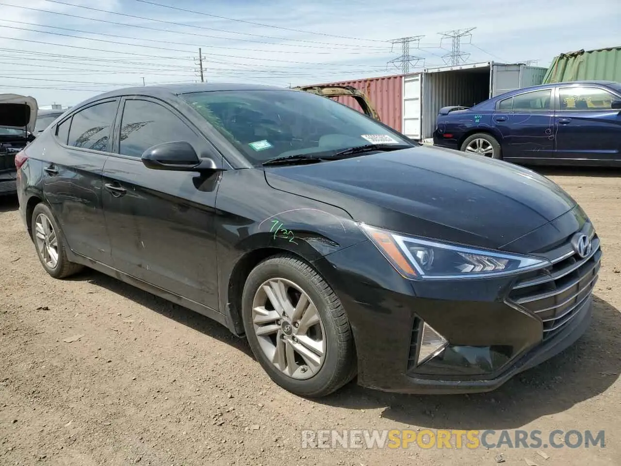 4 Photograph of a damaged car 5NPD84LF7LH521855 HYUNDAI ELANTRA 2020
