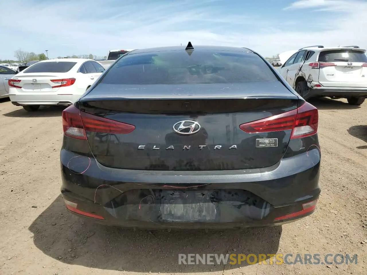 6 Photograph of a damaged car 5NPD84LF7LH521855 HYUNDAI ELANTRA 2020