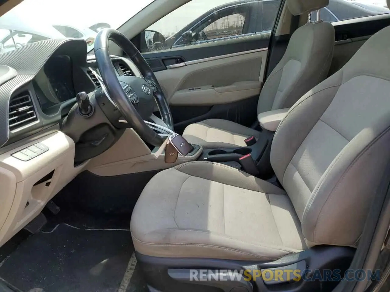 7 Photograph of a damaged car 5NPD84LF7LH521855 HYUNDAI ELANTRA 2020