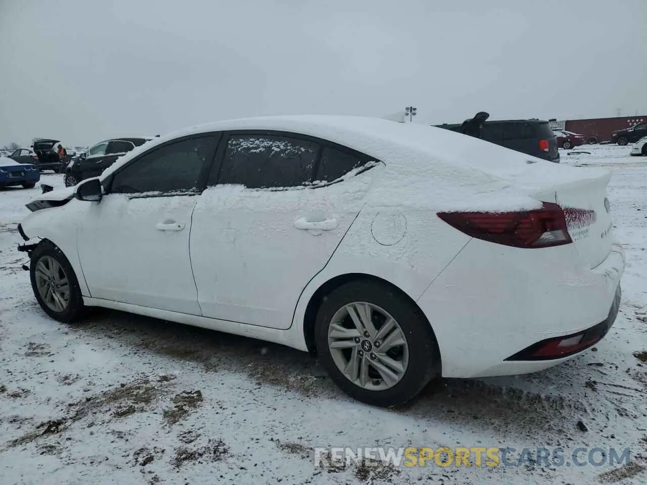2 Photograph of a damaged car 5NPD84LF7LH522780 HYUNDAI ELANTRA 2020