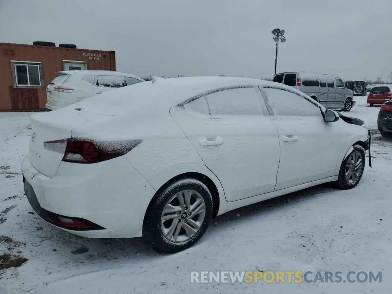 3 Photograph of a damaged car 5NPD84LF7LH522780 HYUNDAI ELANTRA 2020