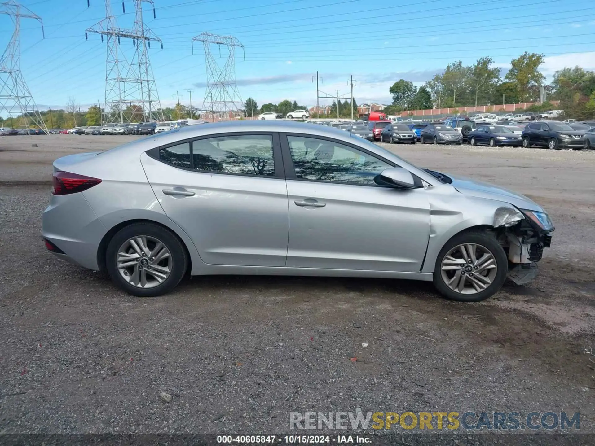 14 Photograph of a damaged car 5NPD84LF7LH523895 HYUNDAI ELANTRA 2020