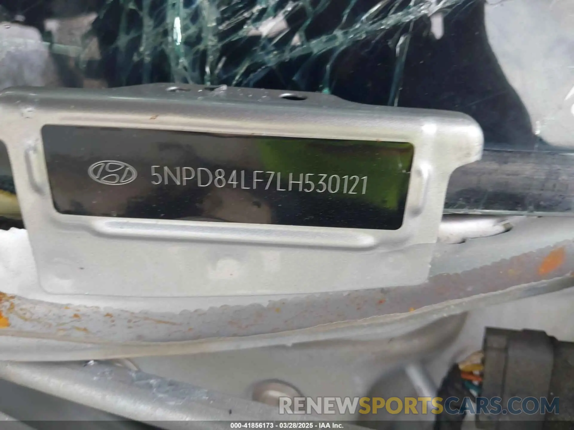 9 Photograph of a damaged car 5NPD84LF7LH530121 HYUNDAI ELANTRA 2020