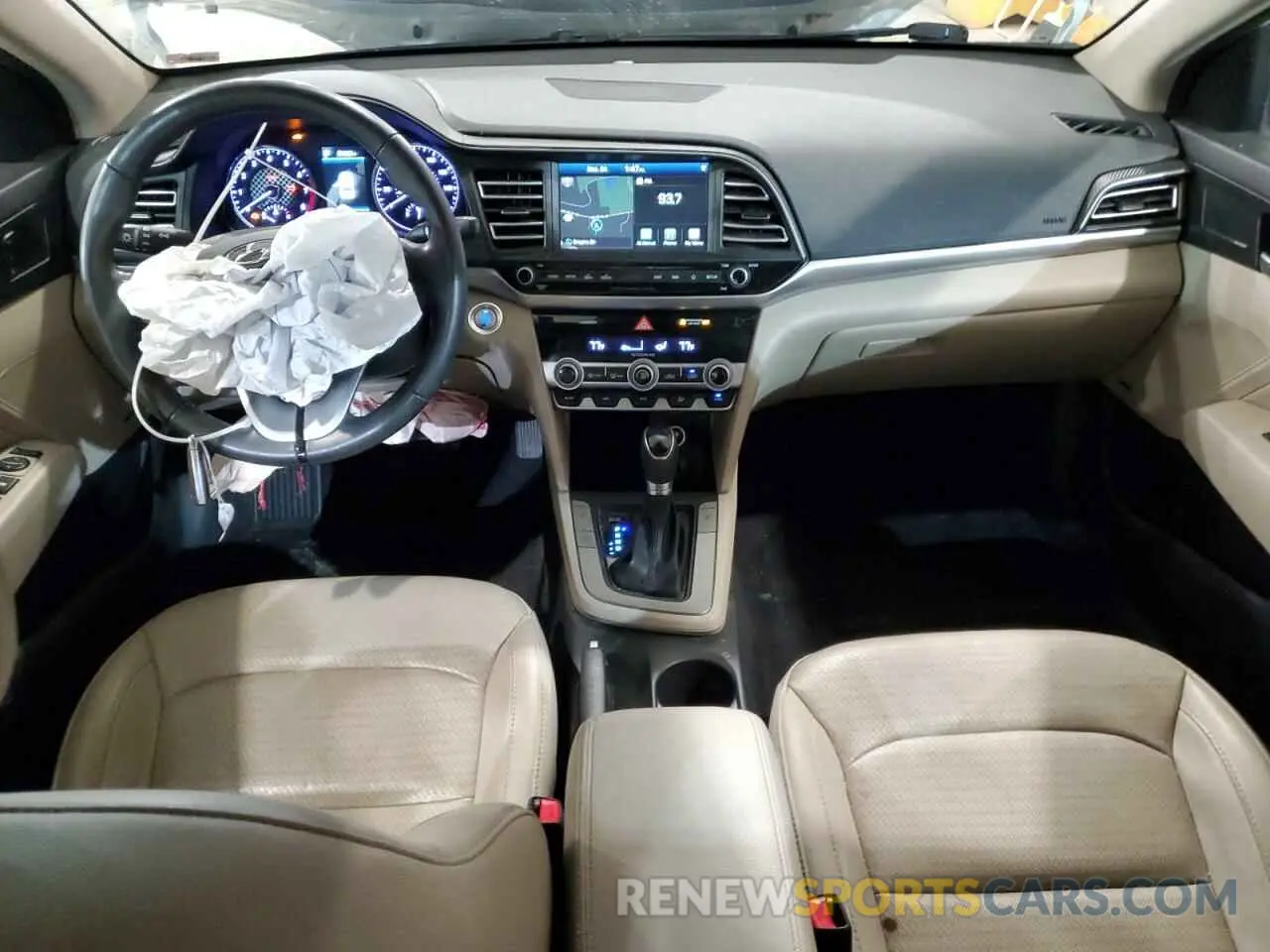 8 Photograph of a damaged car 5NPD84LF7LH536386 HYUNDAI ELANTRA 2020