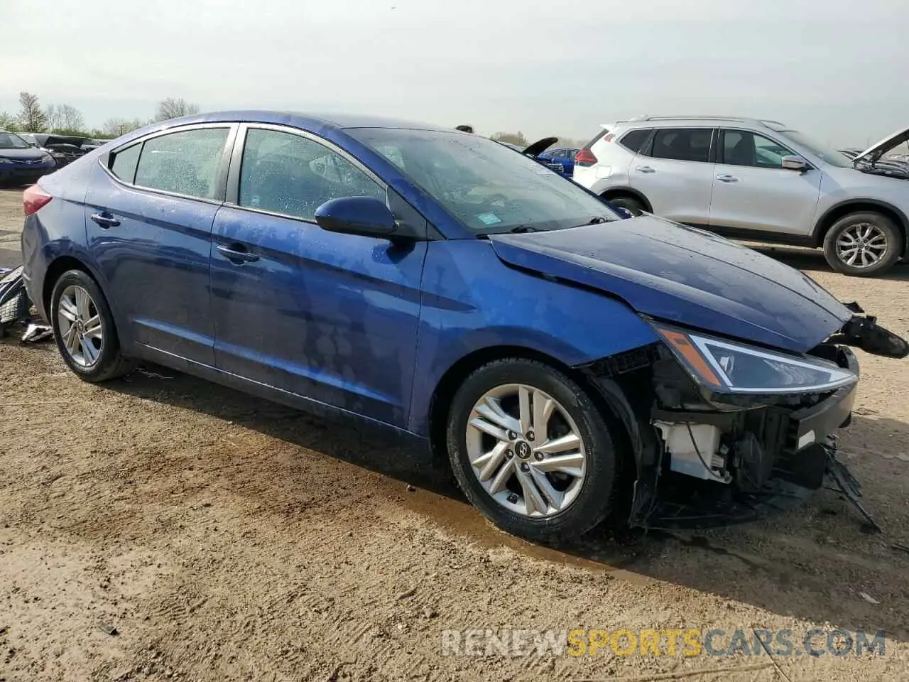 4 Photograph of a damaged car 5NPD84LF7LH540860 HYUNDAI ELANTRA 2020