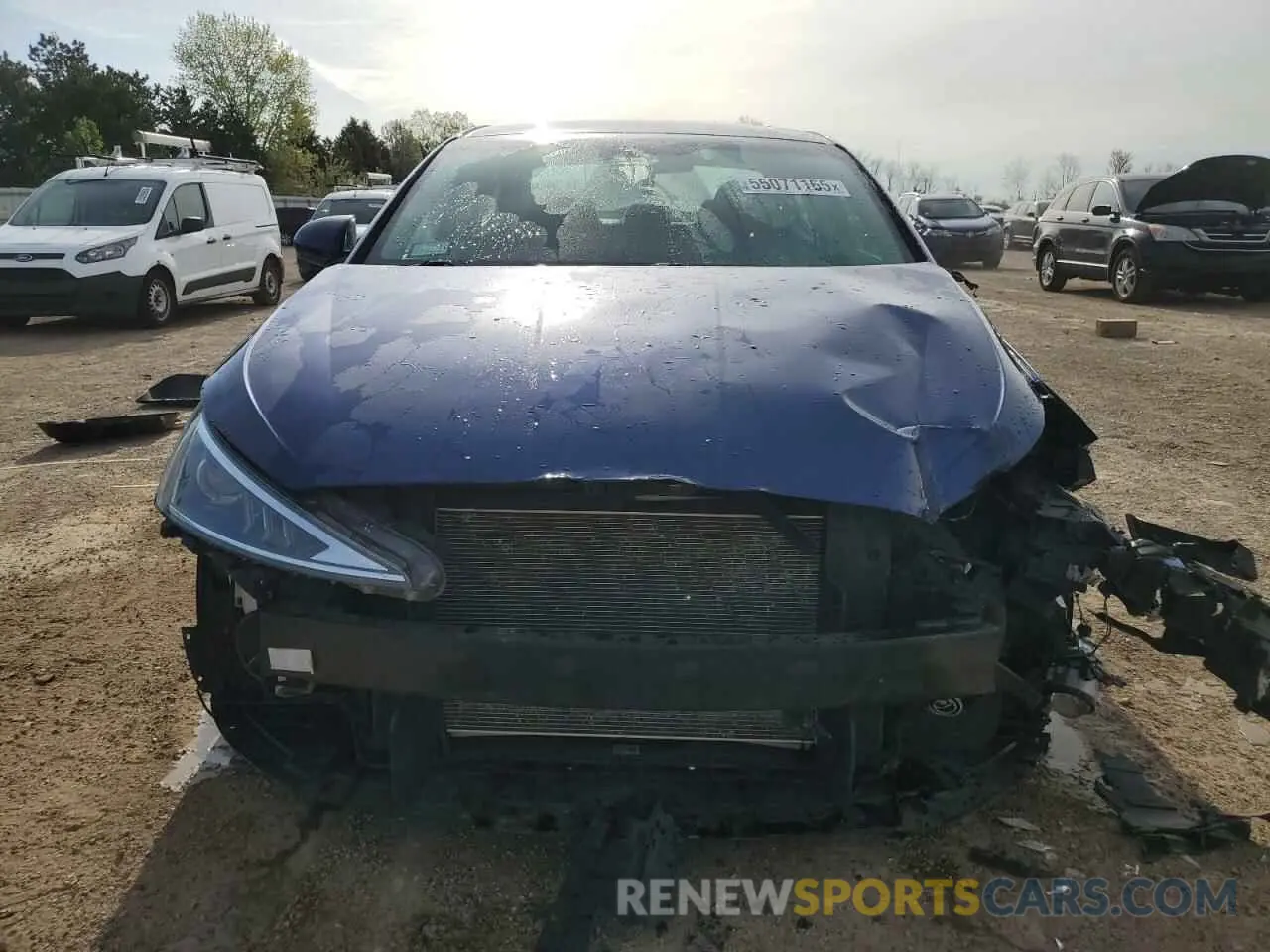 5 Photograph of a damaged car 5NPD84LF7LH540860 HYUNDAI ELANTRA 2020