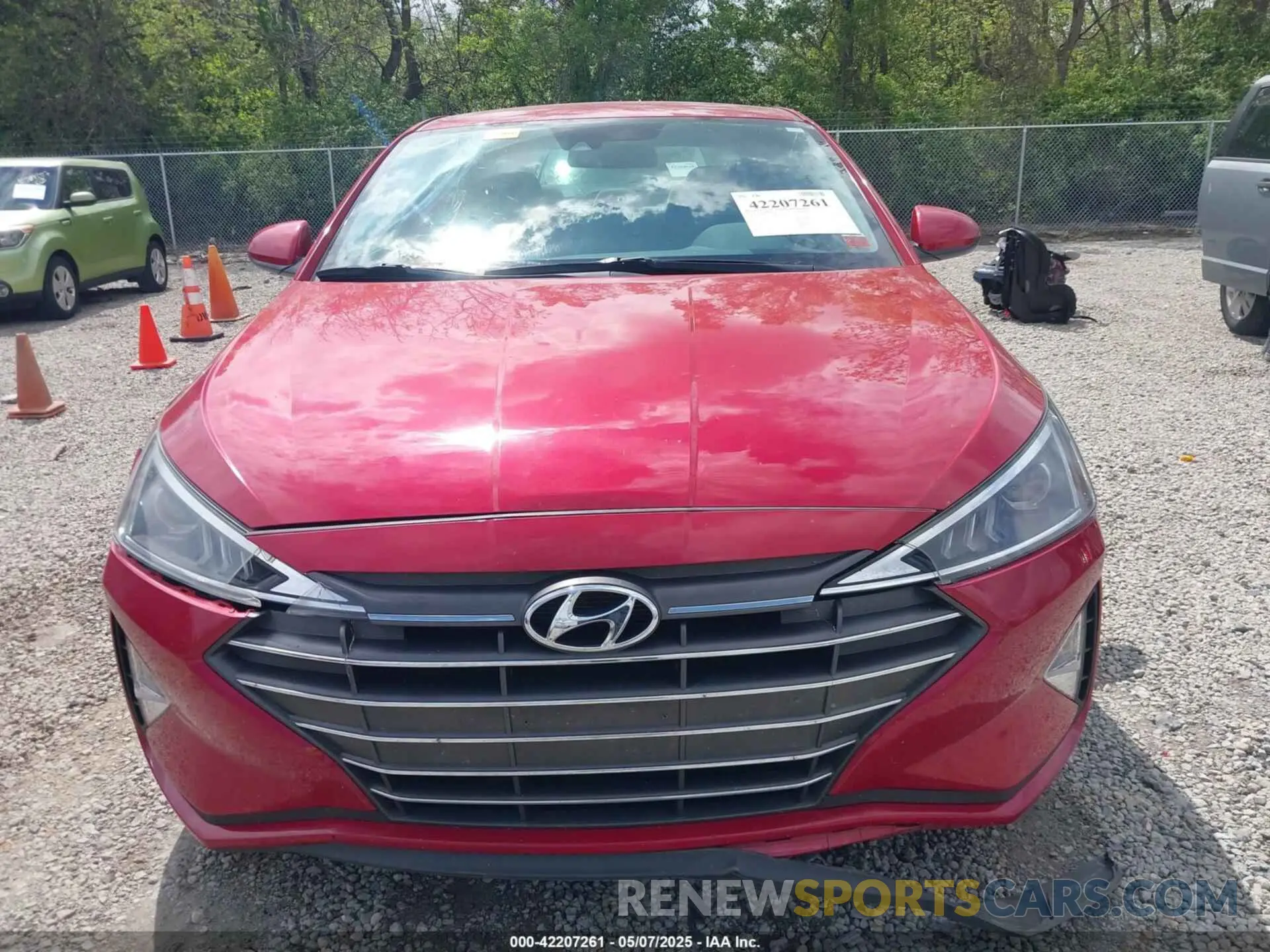 13 Photograph of a damaged car 5NPD84LF7LH541491 HYUNDAI ELANTRA 2020