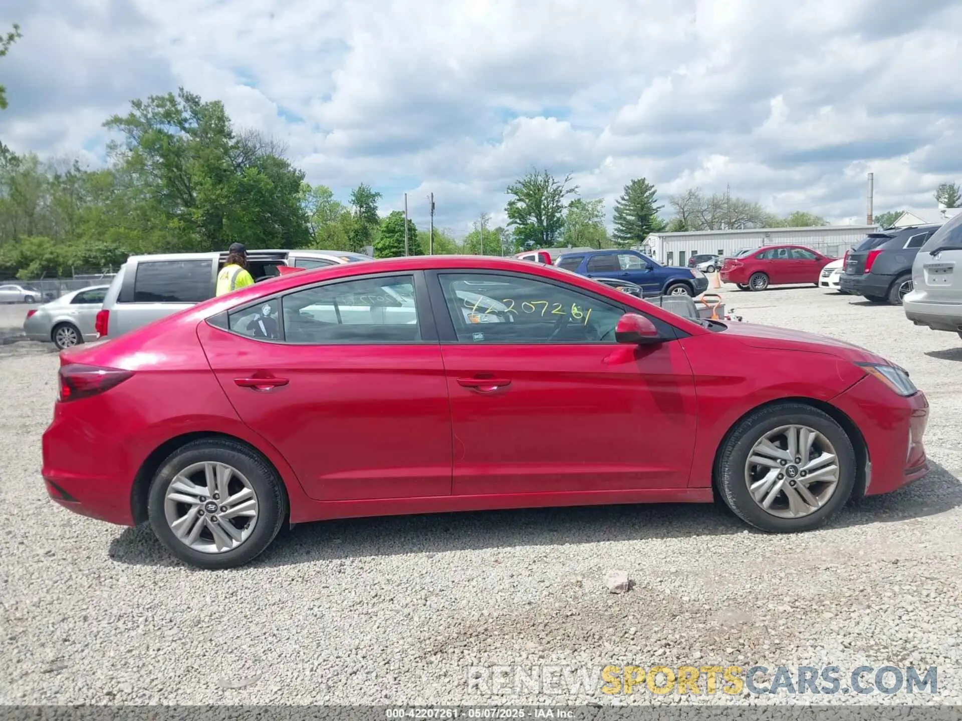 14 Photograph of a damaged car 5NPD84LF7LH541491 HYUNDAI ELANTRA 2020