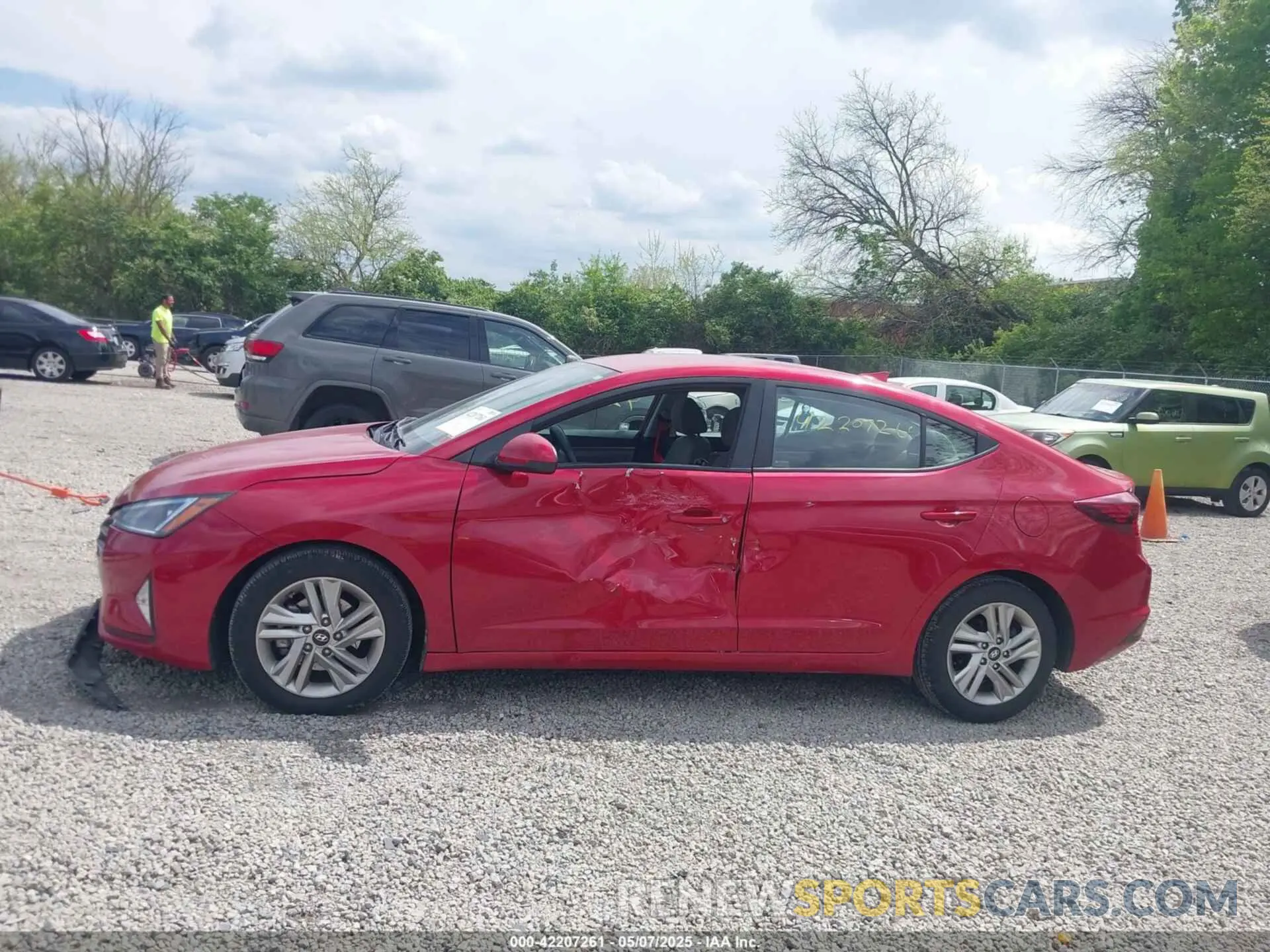 15 Photograph of a damaged car 5NPD84LF7LH541491 HYUNDAI ELANTRA 2020