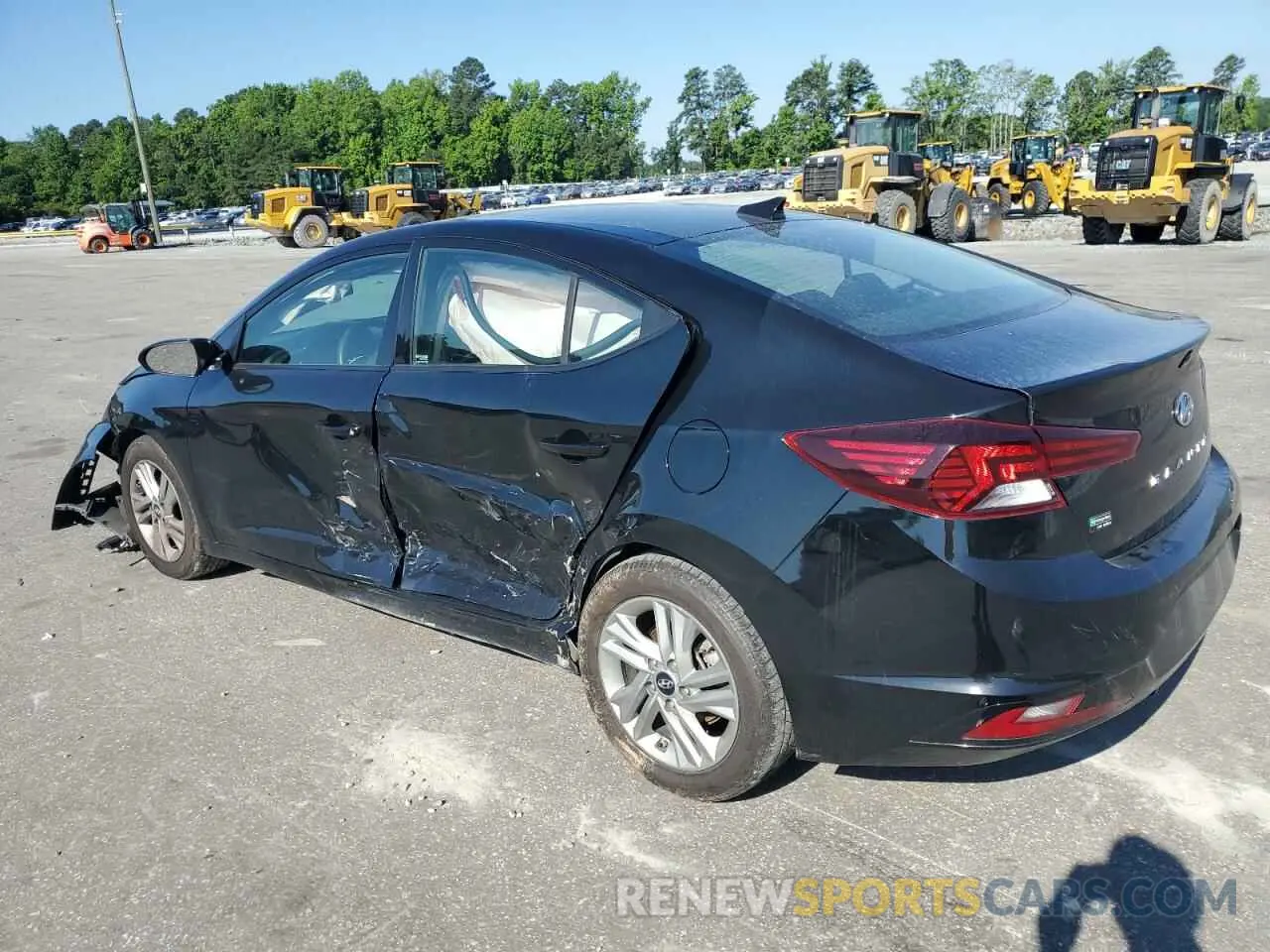 2 Photograph of a damaged car 5NPD84LF7LH543760 HYUNDAI ELANTRA 2020