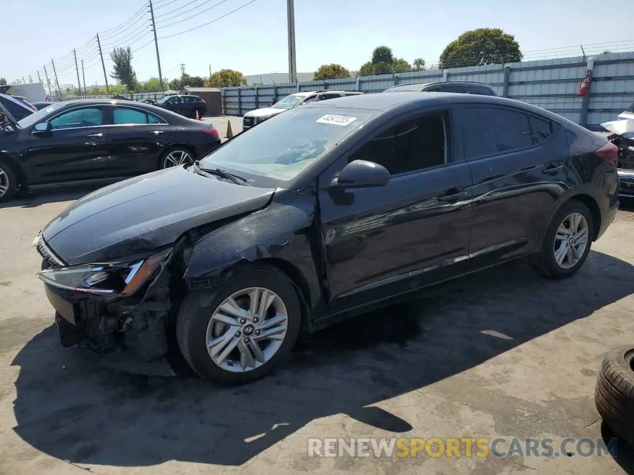 1 Photograph of a damaged car 5NPD84LF7LH549011 HYUNDAI ELANTRA 2020